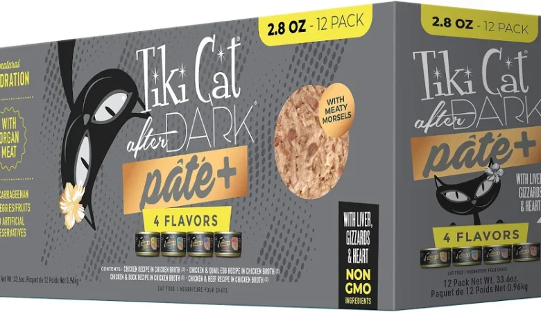 Tiki Cat After Dark Pate+ Cat Food – Variety Pack