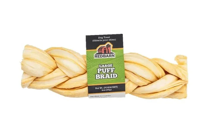 Red Barn Dog Chew – Puff Braid