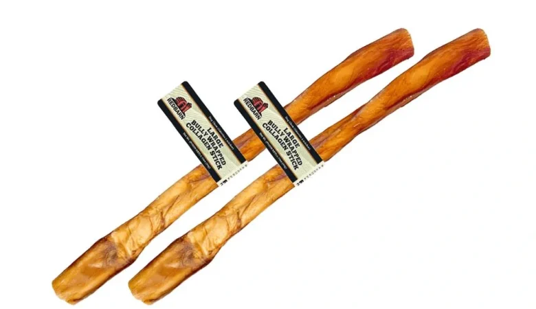 Red Barn Dog Chew – Bully Wrapped Collagen Stick Large