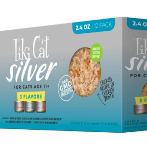 Tiki Cat Silver Variety Pack Cat Food Age 11+
