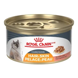 Royal Canin Hair & Skin Care Thin Slices In Gravy Canned Cat Food