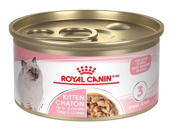 Royal Canin Kitten Thin Slices In Gravy Canned Cat Food 3oz