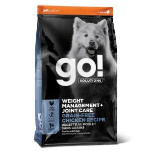 Go! Solutions Weight Management + Joint Care Grain-Free Dry Food for Adult Dogs - Chicken Recipe