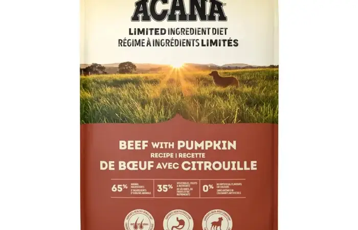 Acana Singles Limited Ingredient Diet Dry Dog Food – Beef with Pumpkin Recipe