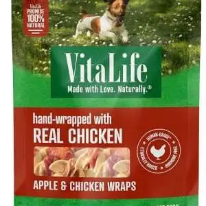VitaLife Apple & Chicken Wraps | 400g