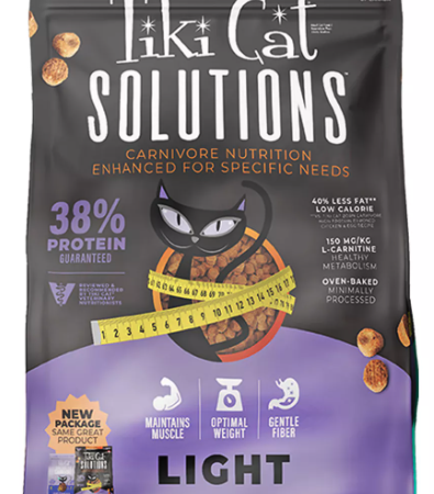 Tiki Cat Solutions Adult Cat Food – Light, Turkey Recipe