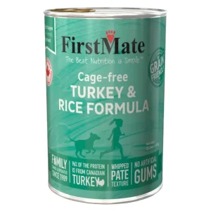 FirstMate Grain-Friendly Canned Dog Food - Turkey & Rice Formula 12.2oz